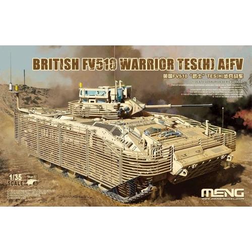 Meng Model 1/35 British Army Infantry Fighting Vehicle FV510 Warrior TES(H) Plastic Model MSS017