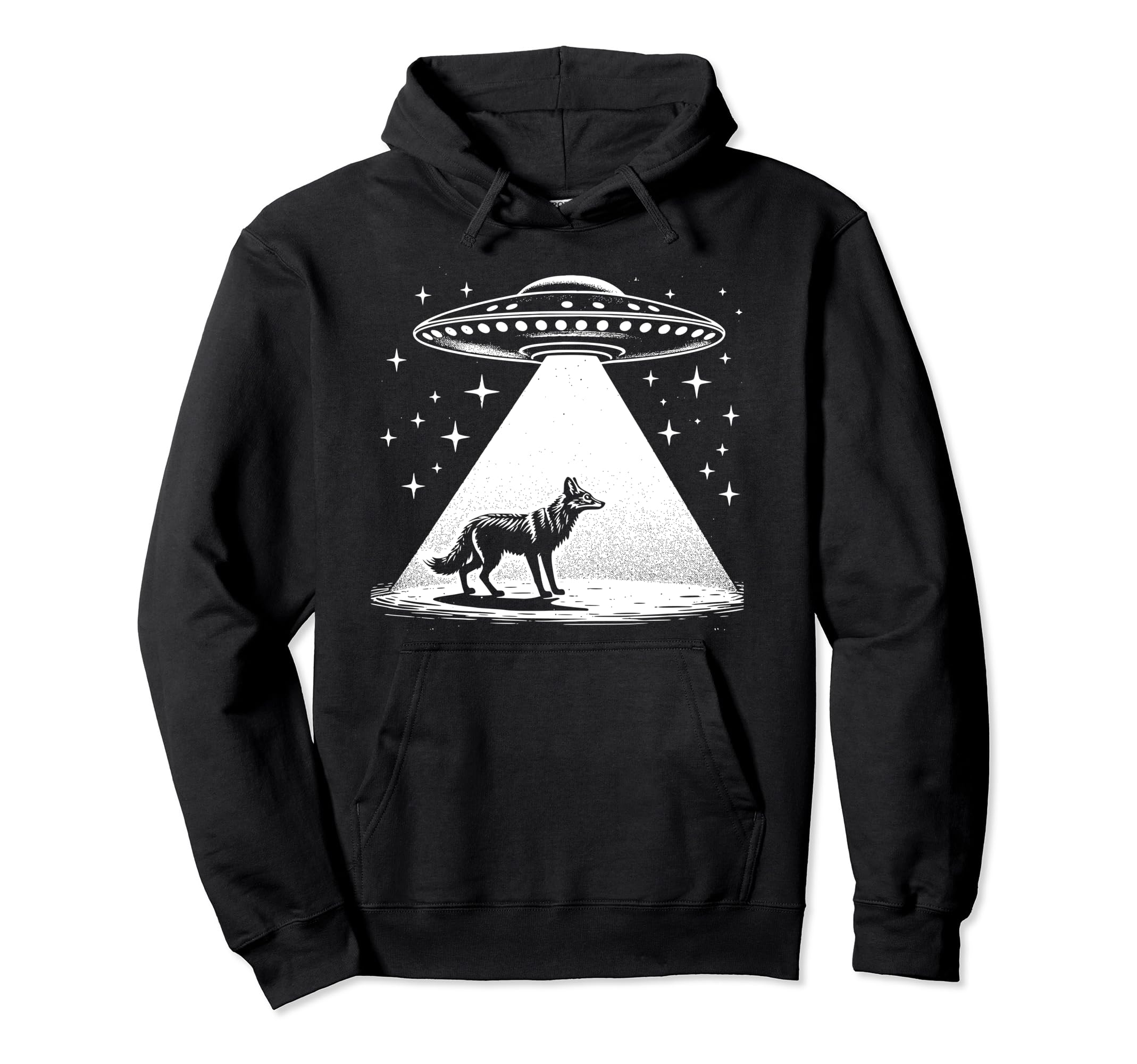 

Jackal Dad Mom Lover - Funny Alien UFO Hoodie