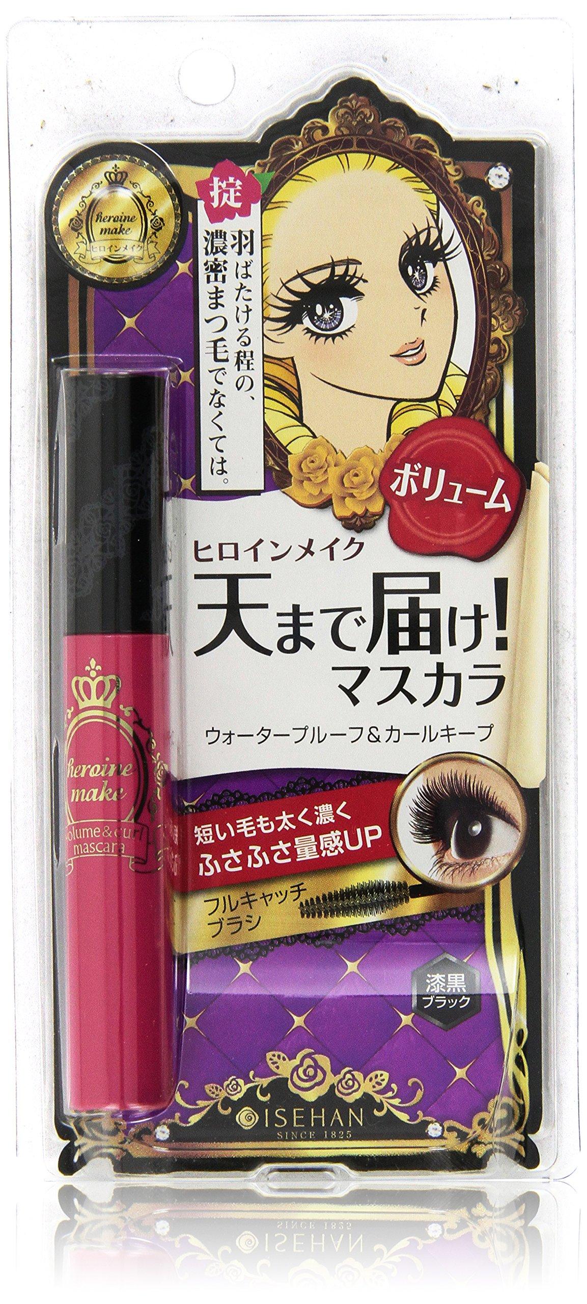 Heroine Make Volume & Curl Mascara S 01Jet Black 6g