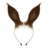 Handmade Plush Horse Ear Hairband Cosplay Anime Fans Kawaii Animal Ears Headband Unisex
