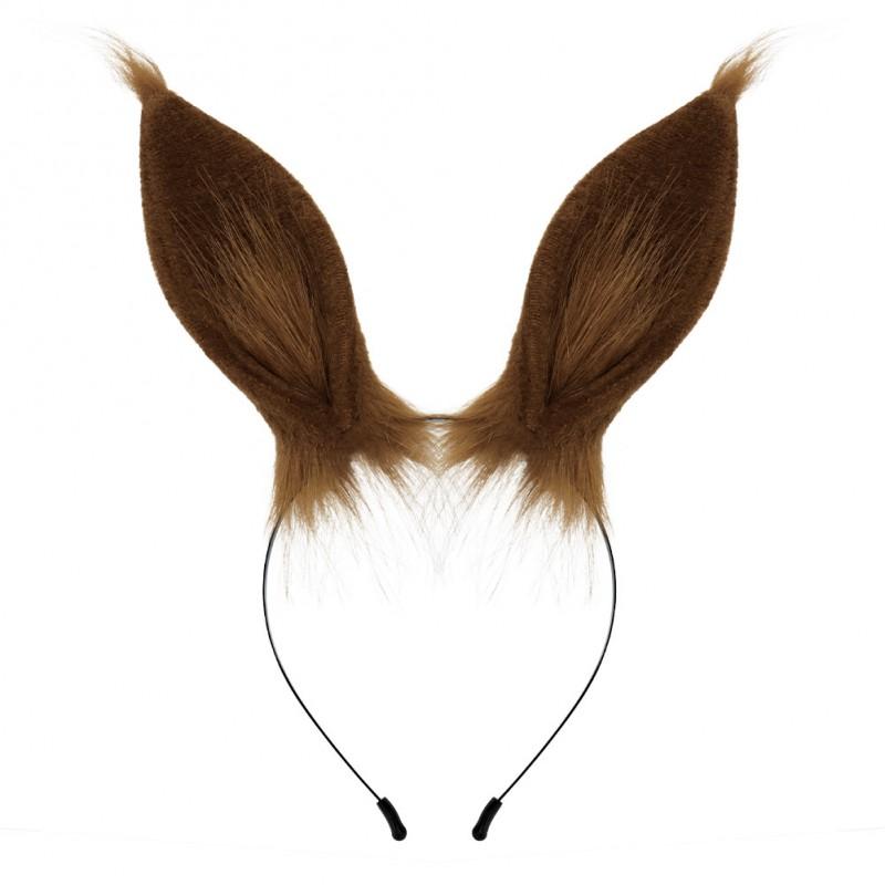 Handmade Plush Horse Ear Hairband Cosplay Anime Fans Kawaii Animal Ears Headband Unisex