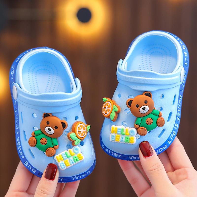 Children's Cartoon EVA Clogs - Summer, Non-Slip, Cute Slippers for Boys & Girls