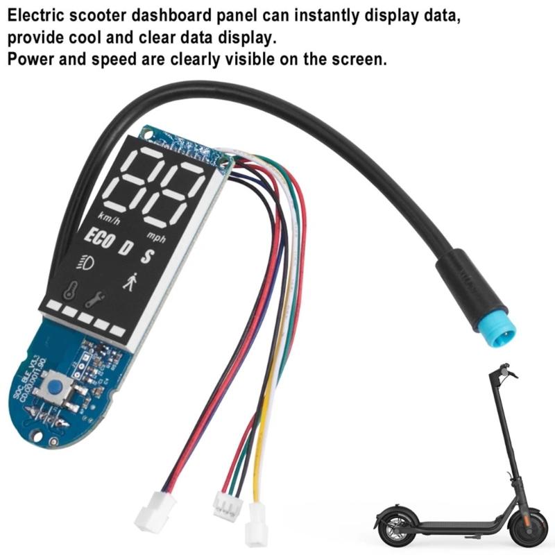 Energy Saving Intelligent Electric Scooter Instrument Panel for F20 F25 F30 F40 Enhances Riding Safety Clear Visibility