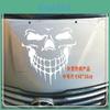 1 Pc Punisher Skull Head Car Sticker Featuring A Stylish Design For Ultimate Car Customization