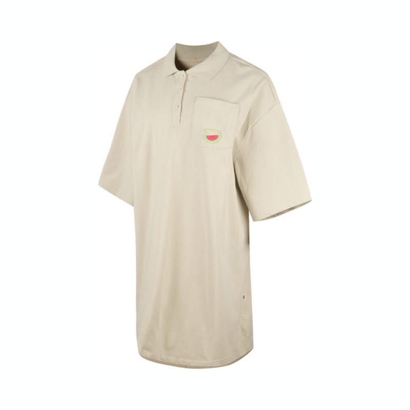 

Vans Fruit Polo Dress Comfortable Polo Short Sleeve Dress Women Dresses Khaki VN000GUW2N1 M