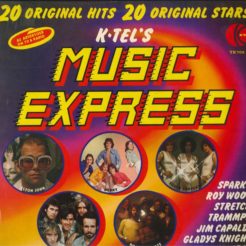 LP Record VARIOUS - Music Express TE702 K-Tel 1975 UK Pop Used
