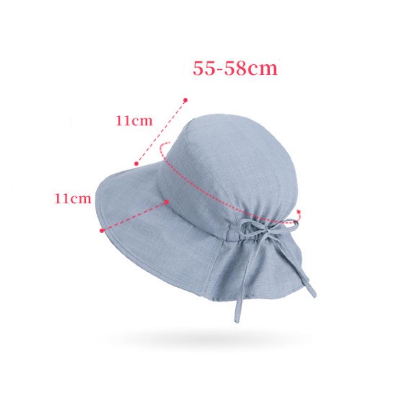 UV Blocking Wide-brimmed Sun Hat for Women Lightweight Foldable with Bow for Boating Adventures