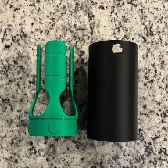 Leaf Blower Attachment Universal Nozzle Fits 2-4 Inch Outlets Durable Weather-Resistant Air Booster Yard Cleaning
