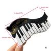 Acetate Hair Clip With Cartoon Tape Piano Design Musical Note Cassette Style For Trendy Women