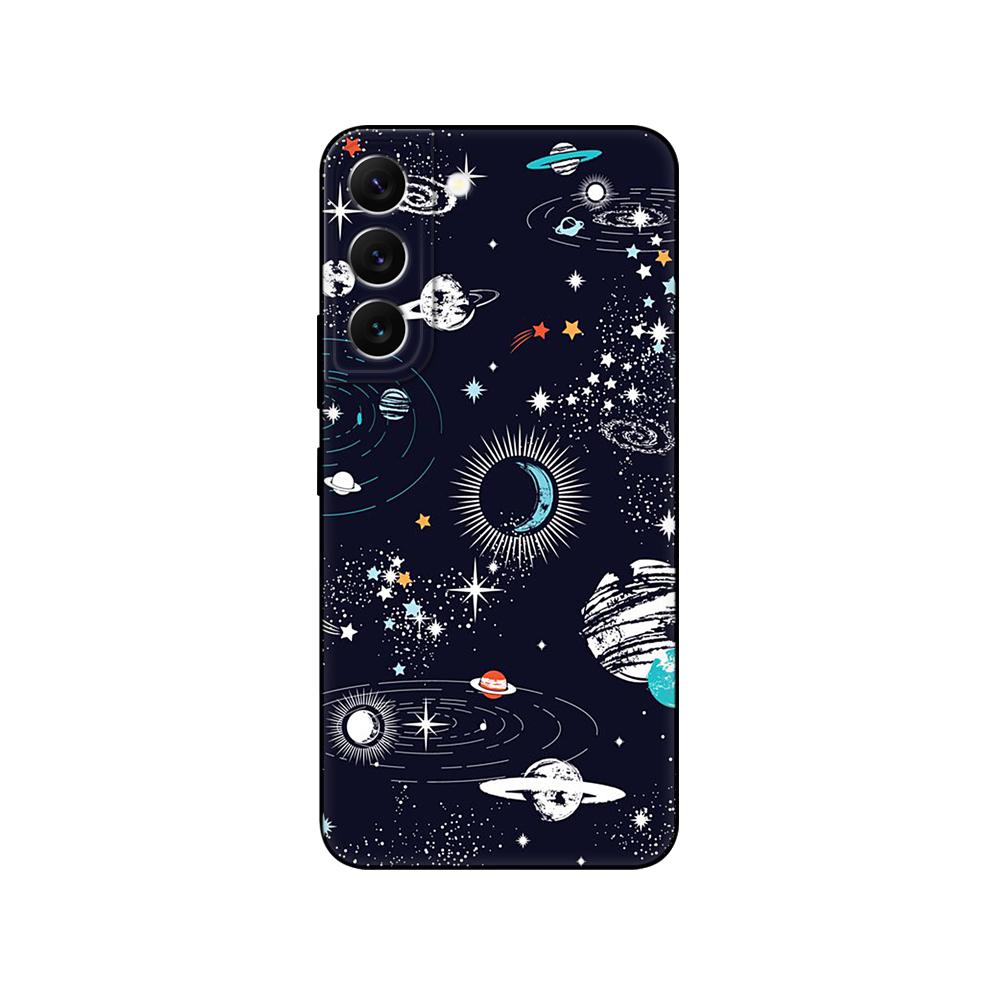 Pro Samsung Galaxy S22 | S22+ | S22 Ultra 5G Pouzdro Pro Samsung S22 Plus Zadní kryt telefonu černé tpu pouzdro růžové Anime vesmírné auto