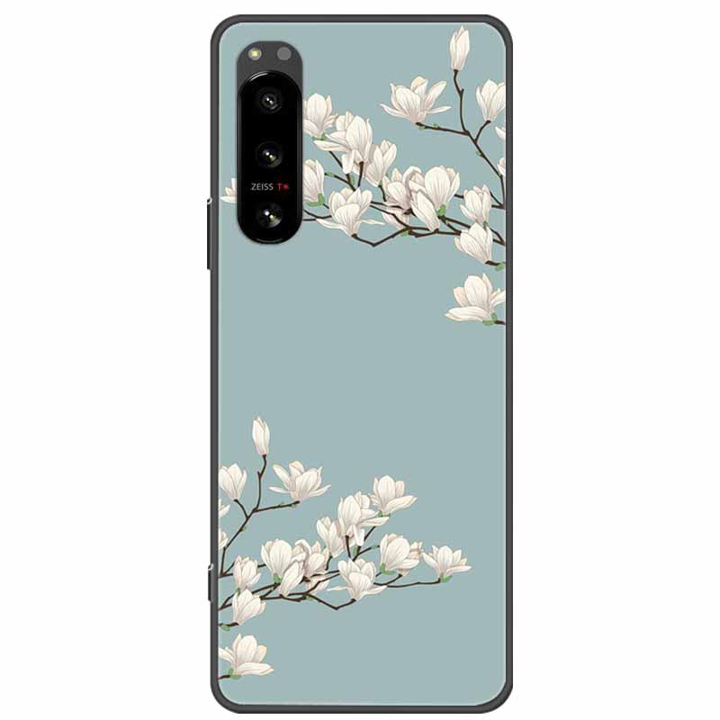 Pro Sony Xperia 5 / 5 II / 5 III Pouzdro TPU Měkký Silikon Nárazuvzdorná Pouzdra pro Sony Xperia 5 III Kryt Telefonu 5II 5III Vlk Lvi