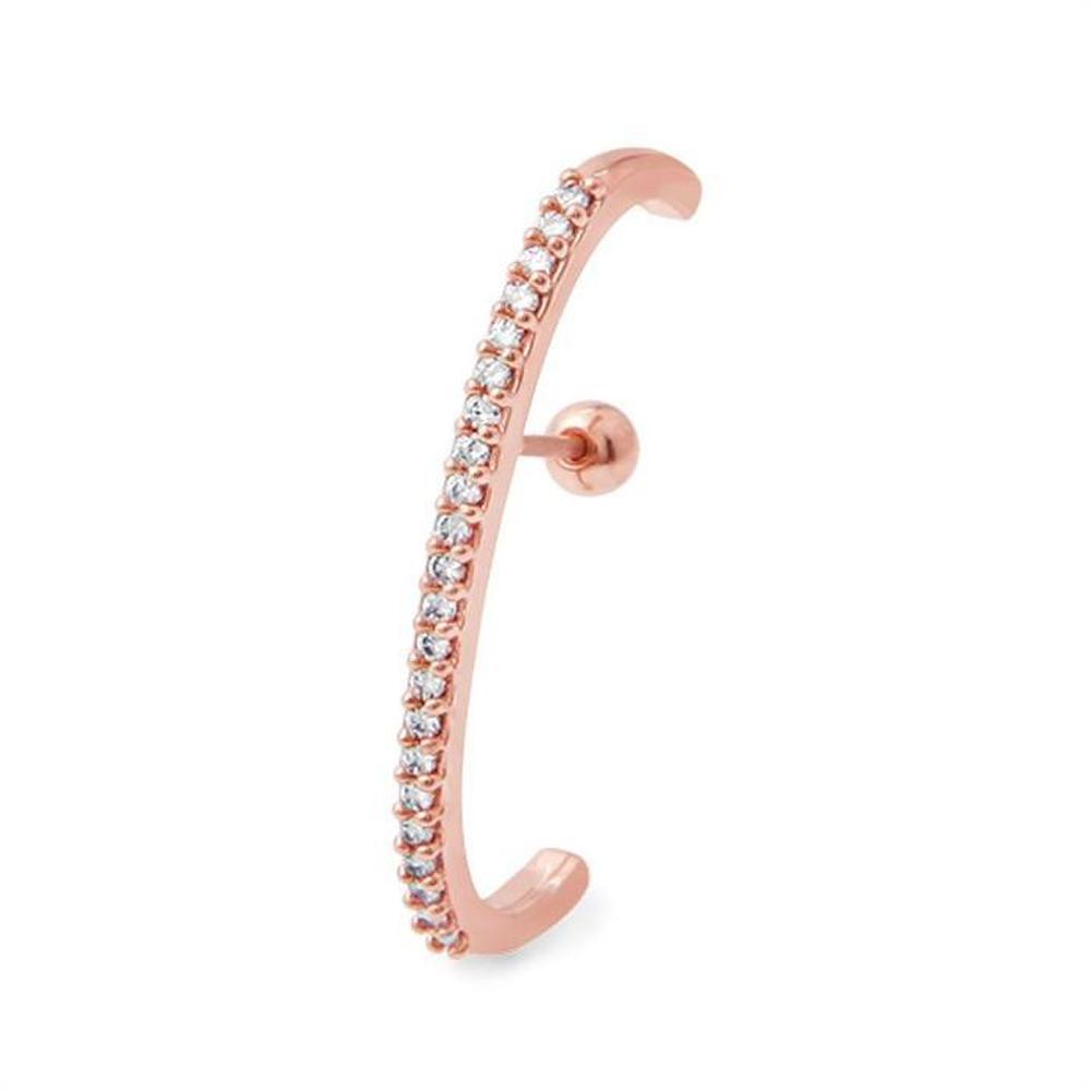 

[Onm] Onm 14K Cubic Line Piercing Gold-Pin One Side Rs466 (S9593948)