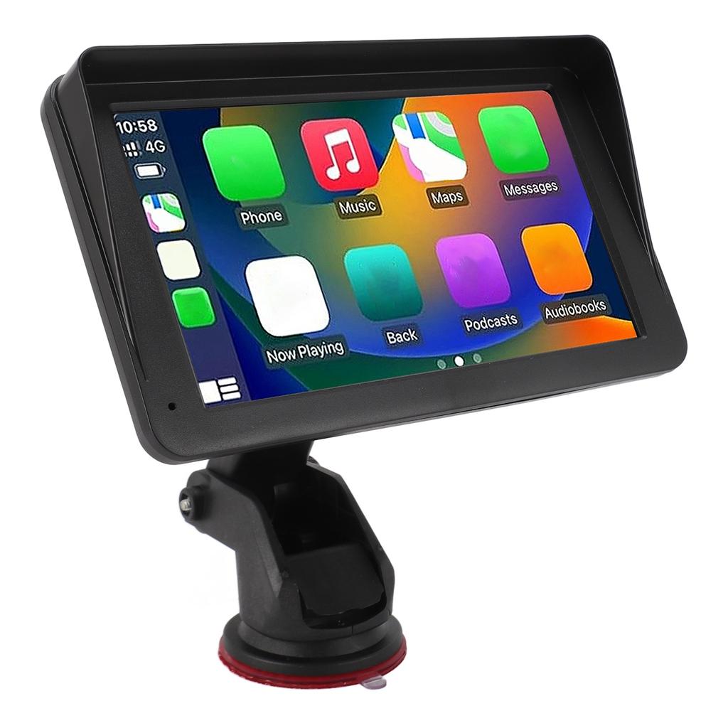 Tragbares Autoradio 7 Zoll HD Doppel-DIN Touchscreen Automatischer Multimedia-Player mit Mirror Link