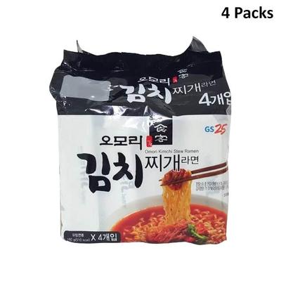Paldo Omori Kimchi Stew Ramen 160g X 4