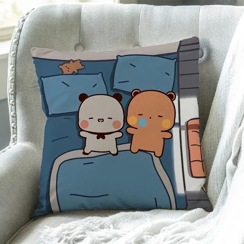 Pillowcase Bubu Dudu 45x45cm Home Decor Cushion Cover Sofa Bed Car Cushion Cover Halloween Christmas