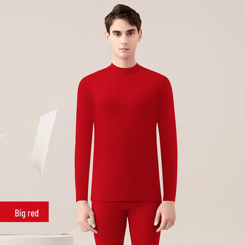 

Мужской комплект термобелья Carsonland из чистого хлопка - полуводолазка, большой размер, для людей среднего/пожилого возраста. XL