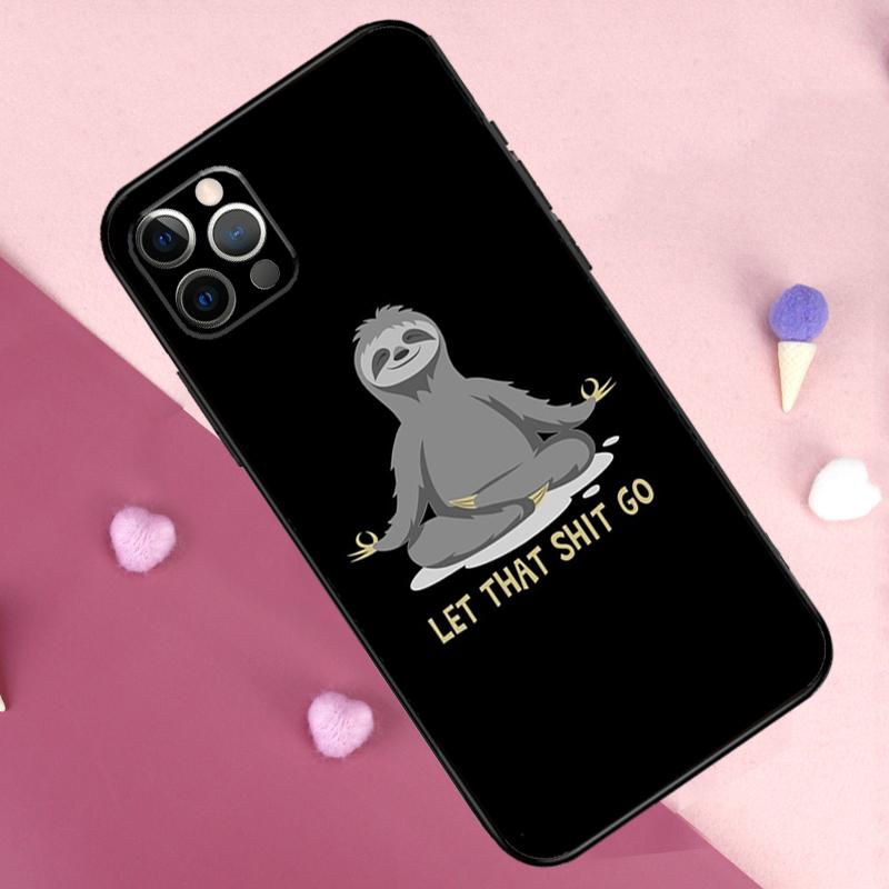 Sloth Animal Cute Phone Case For iPhone 17 Pro Max 17 Air 11 14 15 16 Pro Max Plus 12 13 Mini 16e Back Cover