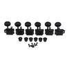 Electric Guitar String Tuning Pegs 15:1 Ratio Semi Closed Split Shaft Machine Heads Replacement For Reliable Performances