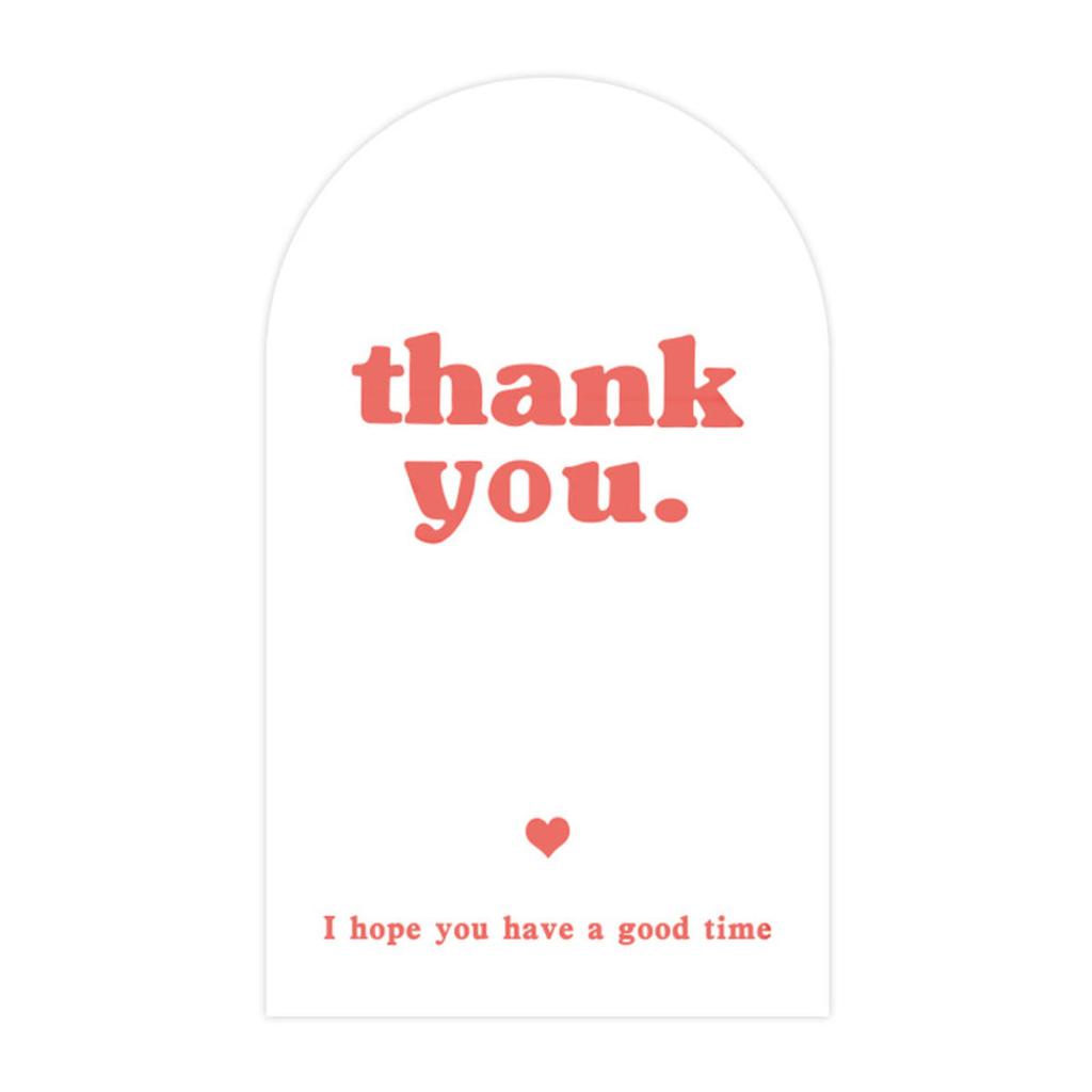 50pcs Thank You Sticker Seal Labels Small Business Gift Decor Sticker Stationery Supplies Package Paster Decal Decoration