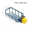 Kitchen Faucet Shelf No Hole Sink Drainage Rack Dish Rag Sponge Brush Sink Organizer