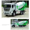 1/32 Scale Electric Concrete Mixer Truck Model Alloy Die Casting Can Model Real Work Children Toy Car Boy Gift