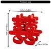 Chinese Wedding Double Happiness Character Ornament Chinese Wedding Table Decoration for Wedding Ceremony