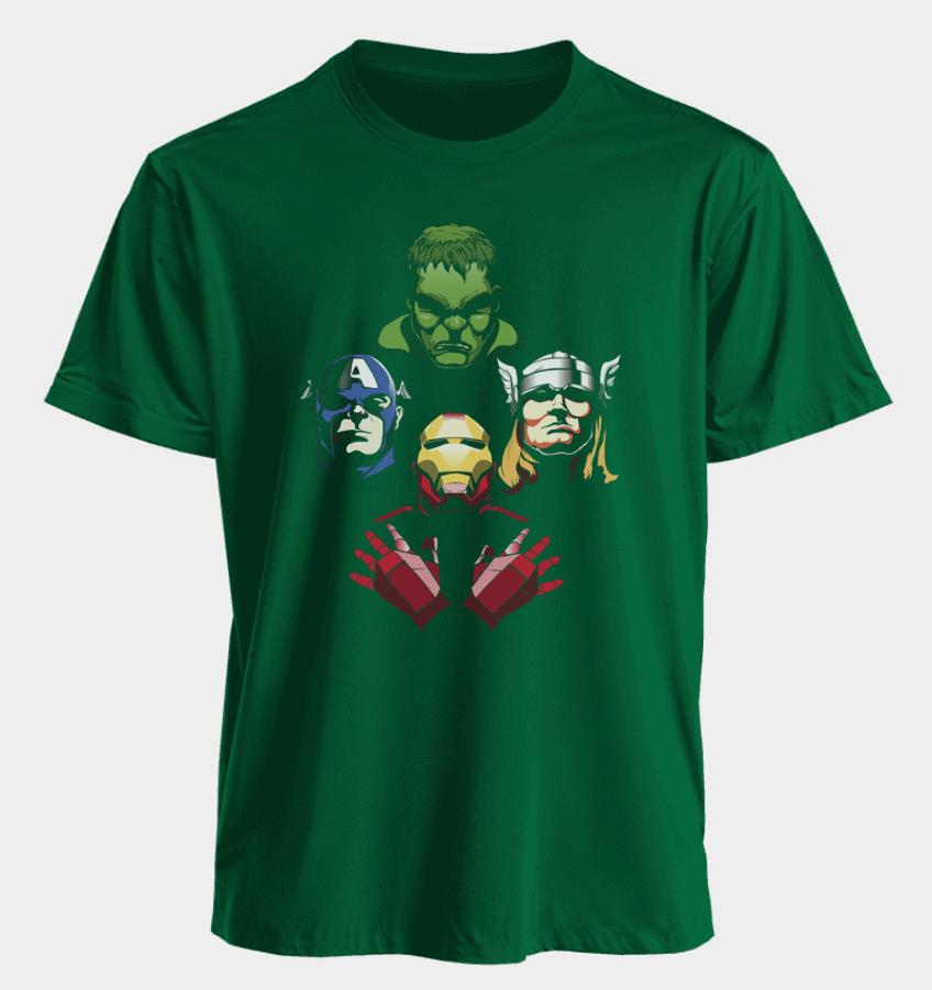 The Avengers Herren- und Damen-T-Shirts Iron ManCaptain America Thor Hulk Sommer Amerika Frühling und Herbst Kurze Ärmel
