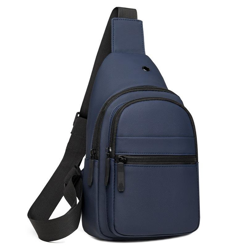 New Casual Breast Bag Outdoor Sports Crossbody Bag Lightweight Shoulder Bag Large Capacity Cycling Multifunctional Breast Bag