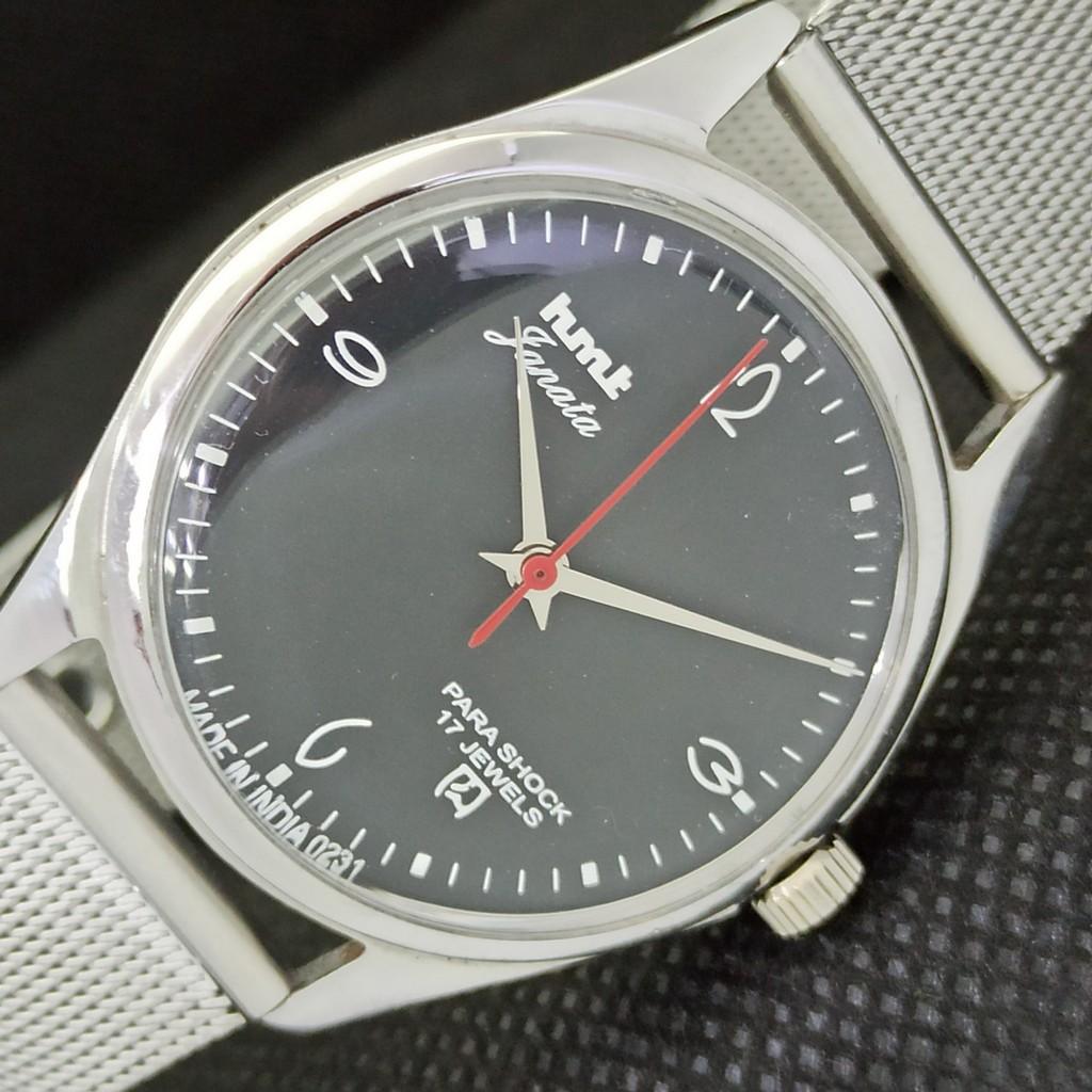 

USED HMT JANATA INDIAN MENS MECHANICAL WATCH a288314-1 Sku545h-a288314