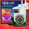 360° Dual Screen Wireless 4G Home & Outdoor Security Camera with Mobile Remote Access