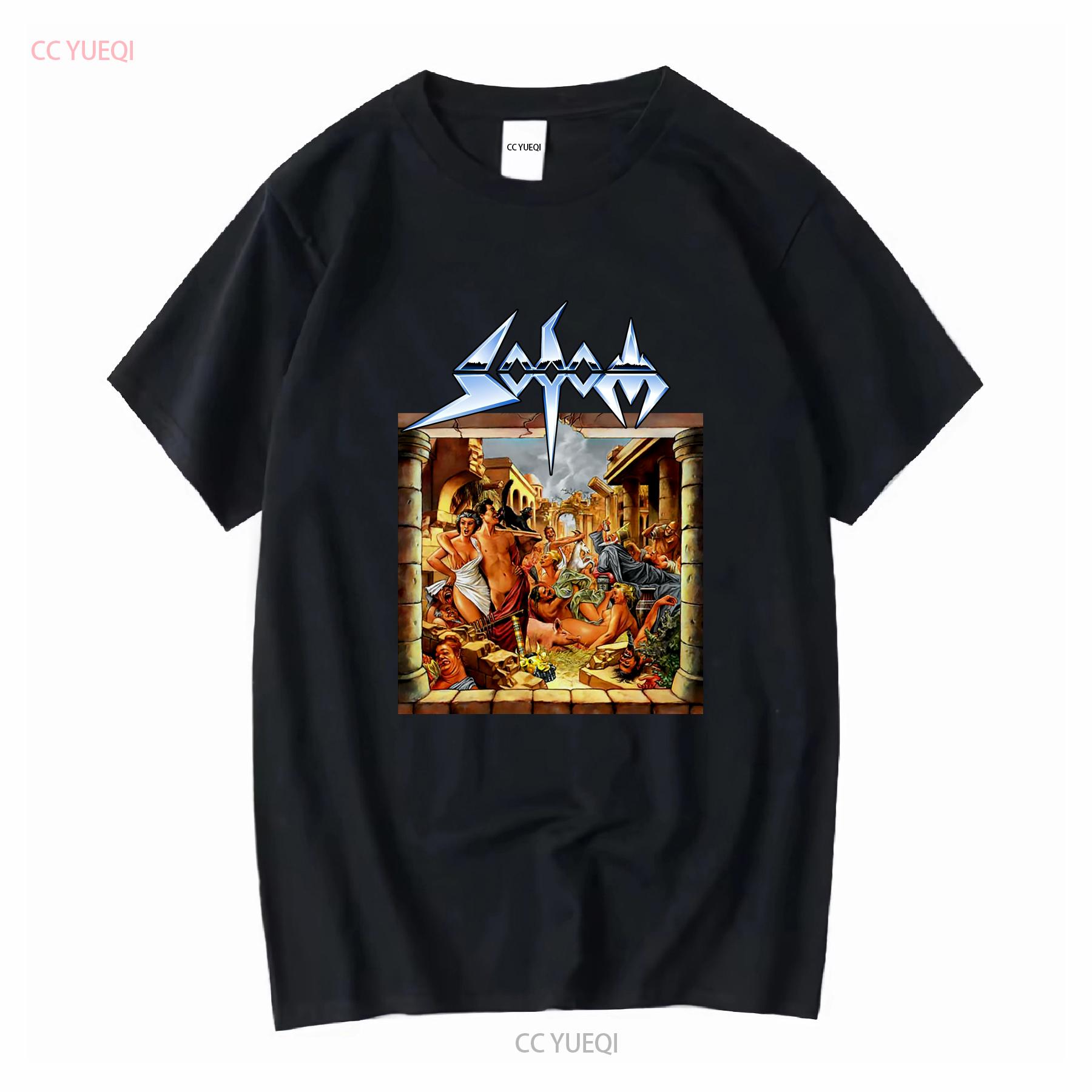 

Mortal Way Of Live Sodom T Shirt Cotton All size S 5XL CB574 vintage Washed Slightly Breathable Soft Top For Everyday Wear 4XL
