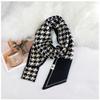 Leopard Knitted Wool Scarf Women's Autumn Winter Fashion Scarf Warm Scarf