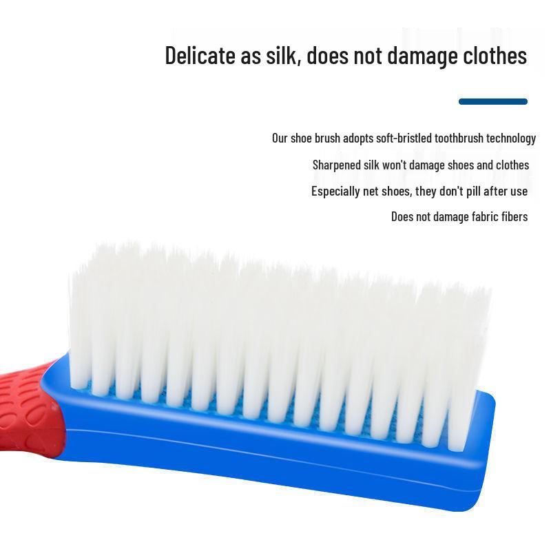 Durable Multifunctional Nano Soft Bristle Shoe Brush