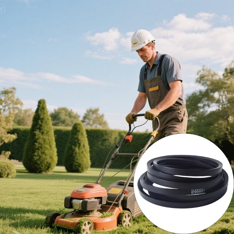 Professional Mower Deck Belt Replacement Optimized For High Torque Applications Extreme Temperature Resistance Included