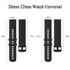 20mm 22mm Silicone Strap For Garmin Vivoactive 3 4 4S Band Watch Venu for Samsung Active Huawei Watch GT 2 46mm Amazfit GTR
