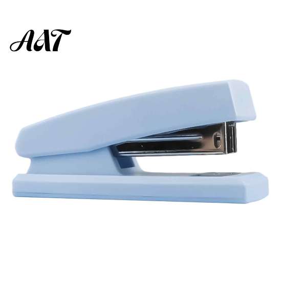 Desktop Stapling Tool for Documents Mini Stapler, with Ergonomic Curved Design, Handheld Morandi Color Office Supplies Paper Organization School Home