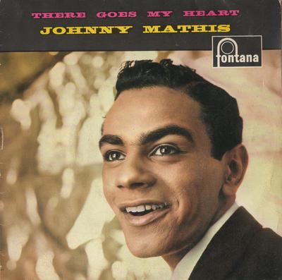 Płyta 7-calowa JOHNNY MATHIS - There Goes My Heart TFE17088 Fontana 1959 UK Pop Używana