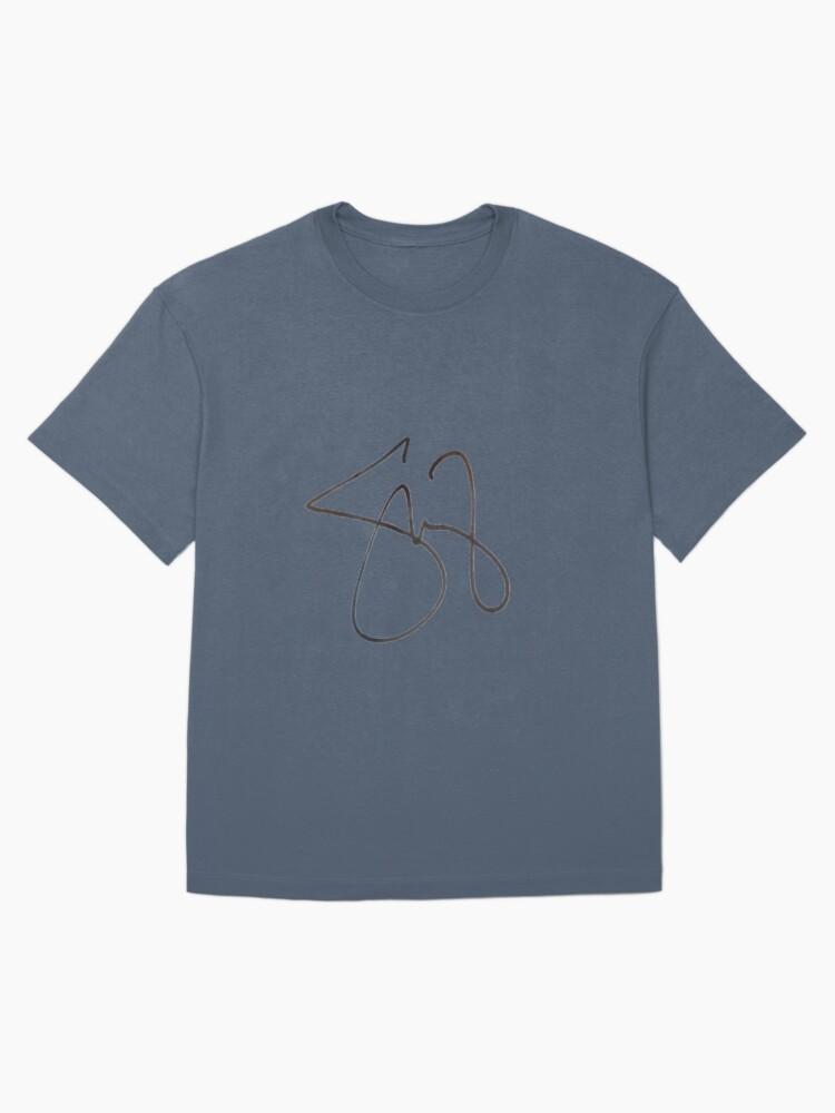 selena gomez signature overlay Oversized T-Shirt