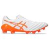 Asics Ds Light X-Fly 5 Kunstrasen Hg (Gummi Kurze Stollen) Stoßdämpfende Atmungsaktive Fußballschuhe Herren Fußballschuhe Weiß Orange 1101A047-102