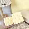 Decorative Stress Relief Toy Shapeable Cheese Squeeze Toy, Block Sensory for Relief, Moldable Cube Pinch Home Office Classroom Soft Reliever