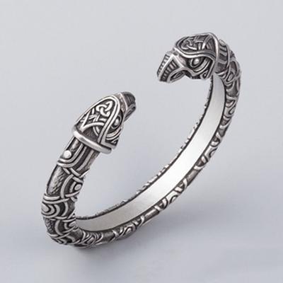 Nordic Men's 316L Viking Bracelet Odin Crown Bracelet Nordic Men's Amulet Jewelry
