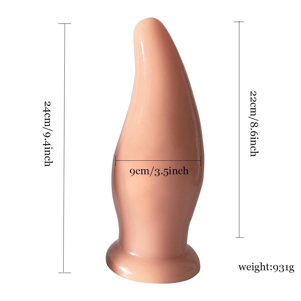 Large Outdoor SM Anal Massage Plug for Men & Women – Erotic Development Toy