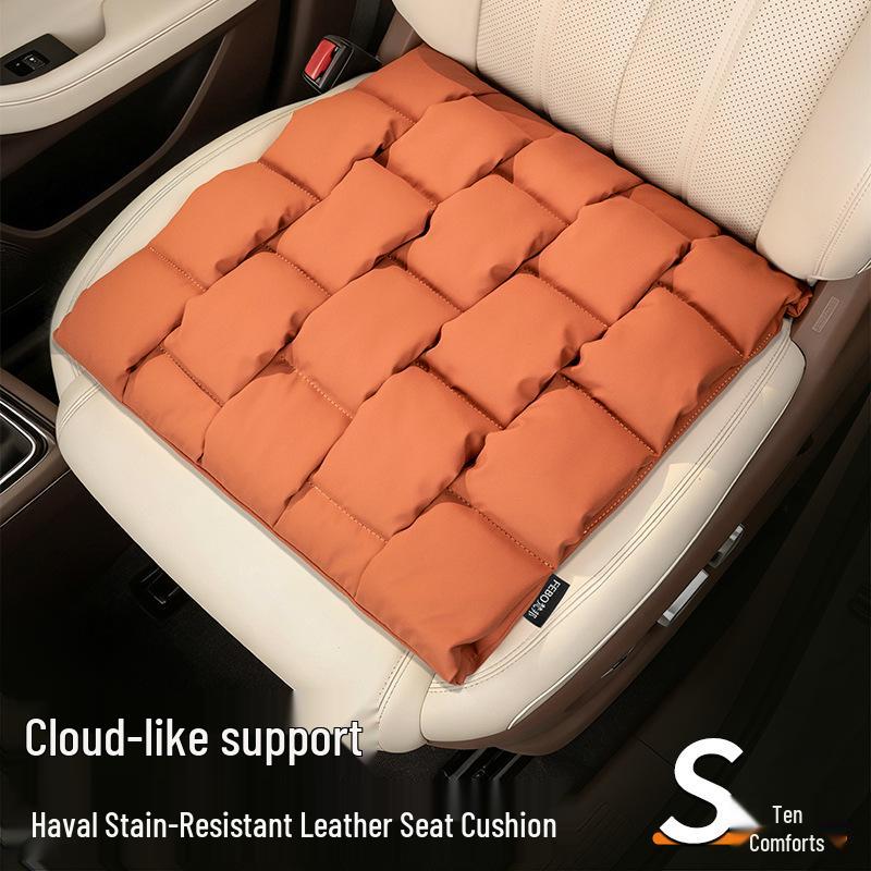 Haval Thin Leather Stain-Resistant Driver's Seat Cushion for Car - Single Piece