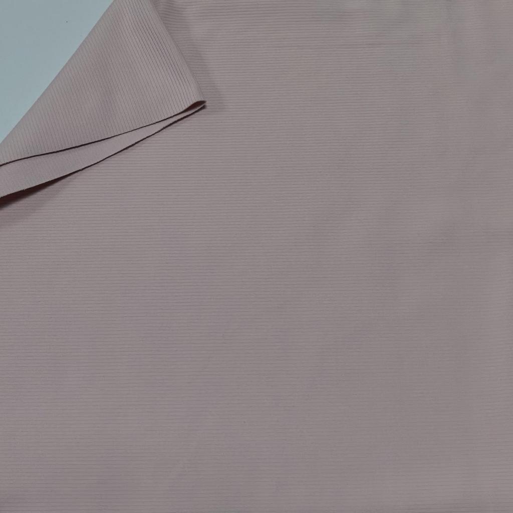 40D Weft-Knitted Nylon-Spandex Cotton-Like Rib Fabric for Yoga Clothes