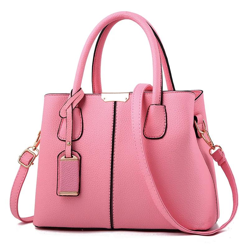 Bags for Women Women's New Fashi Texture Ladies Handbag Simple Trend All-match Retro PU Messenger Bag Shoulder Bag Wallet