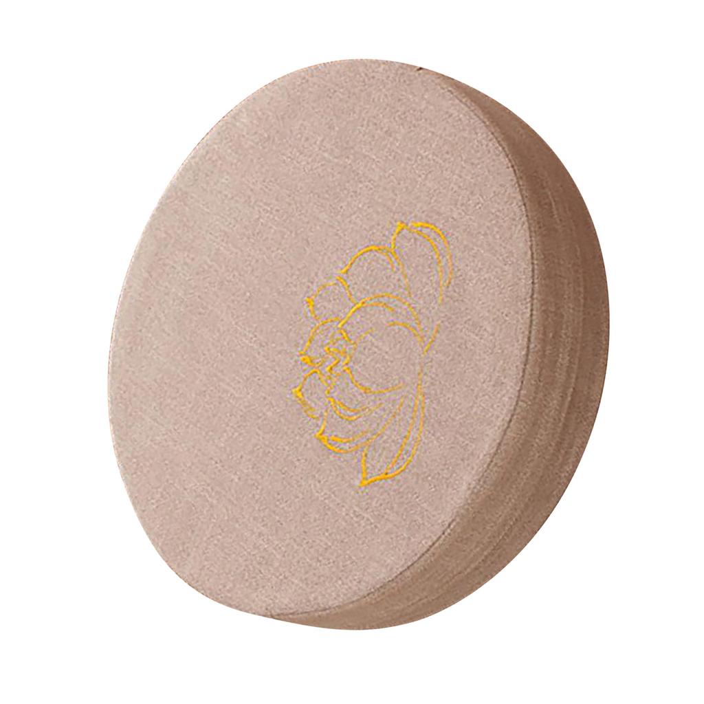 Meditacijos pagalvėlė apvali kieta putų medvilnės lino nuimama plaunama patogi grindų pagalvė kilimėlis