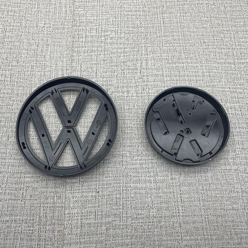 CJOZW1 2026 Hot Emblems For VW Volkswagen Jetta MK5 Golf 138mm 110mm Car Styling Front Grille Badge Rear Trunk Lid Emblem Replacement F