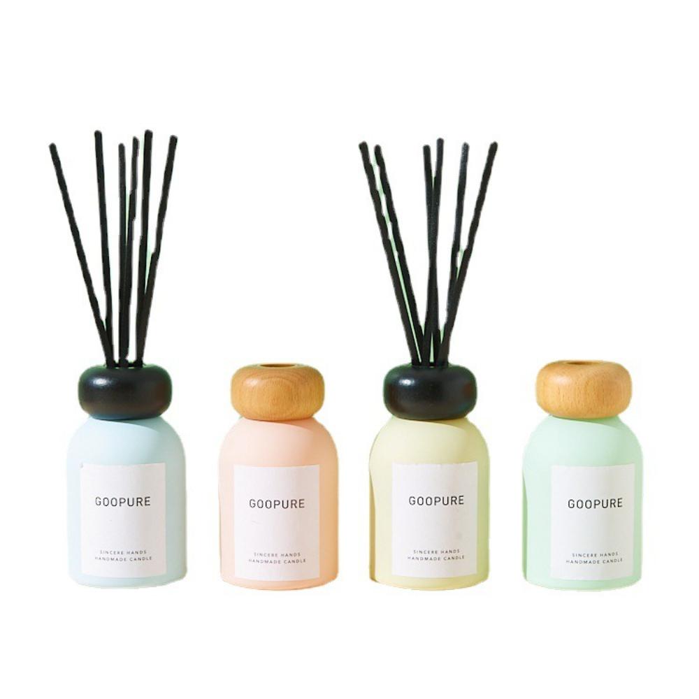 Colorful Aromatherapy Bottle No Fire Rattan Dried Floral Fragrance Empty Bottle for Home Indoor Expansion Packaging Bottle