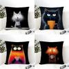 4-Pack Contemporary Style Pillow Case Linen Cushion Covers For Decorative Sofa Home Pillows Case Car Chair Pillows Cases