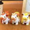 Portable Keychain Rotating Horse Design Key Ring Compact Size Horse Charm Miniature Decompression Toy